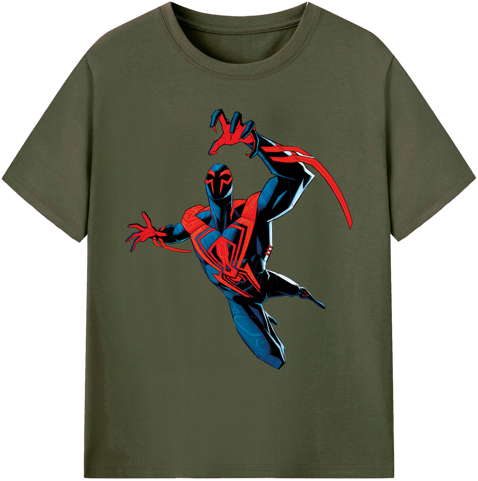 （画像用） Spider Man スパイダーマン 綿100％ メンズ半袖Tシャツ｜肌触りやわらか＆通気性
